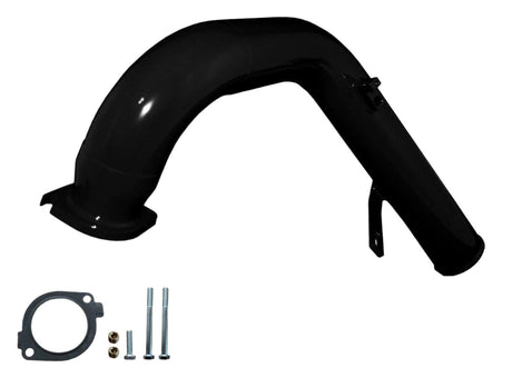 2006-2010 Duramax HD Passenger Side Charge Tube (PGD0610BT)-Intercooler Piping-Pusher-Dirty Diesel Customs