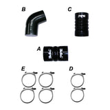 2006-2010 Duramax Silicone Hose Kit w/ S.S. Clamps (115910610)-Intercooler Hose Kit-PPE-Dirty Diesel Customs