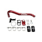 2006-2010 LBZ/ LMM Duramax Top Outlet Billet Thermostat Housing & Upper Coolant Pipe Kit (WCF100420)-Coolant Pipes-Wehrli Custom Fabrication-WCF100420-RED-Dirty Diesel Customs