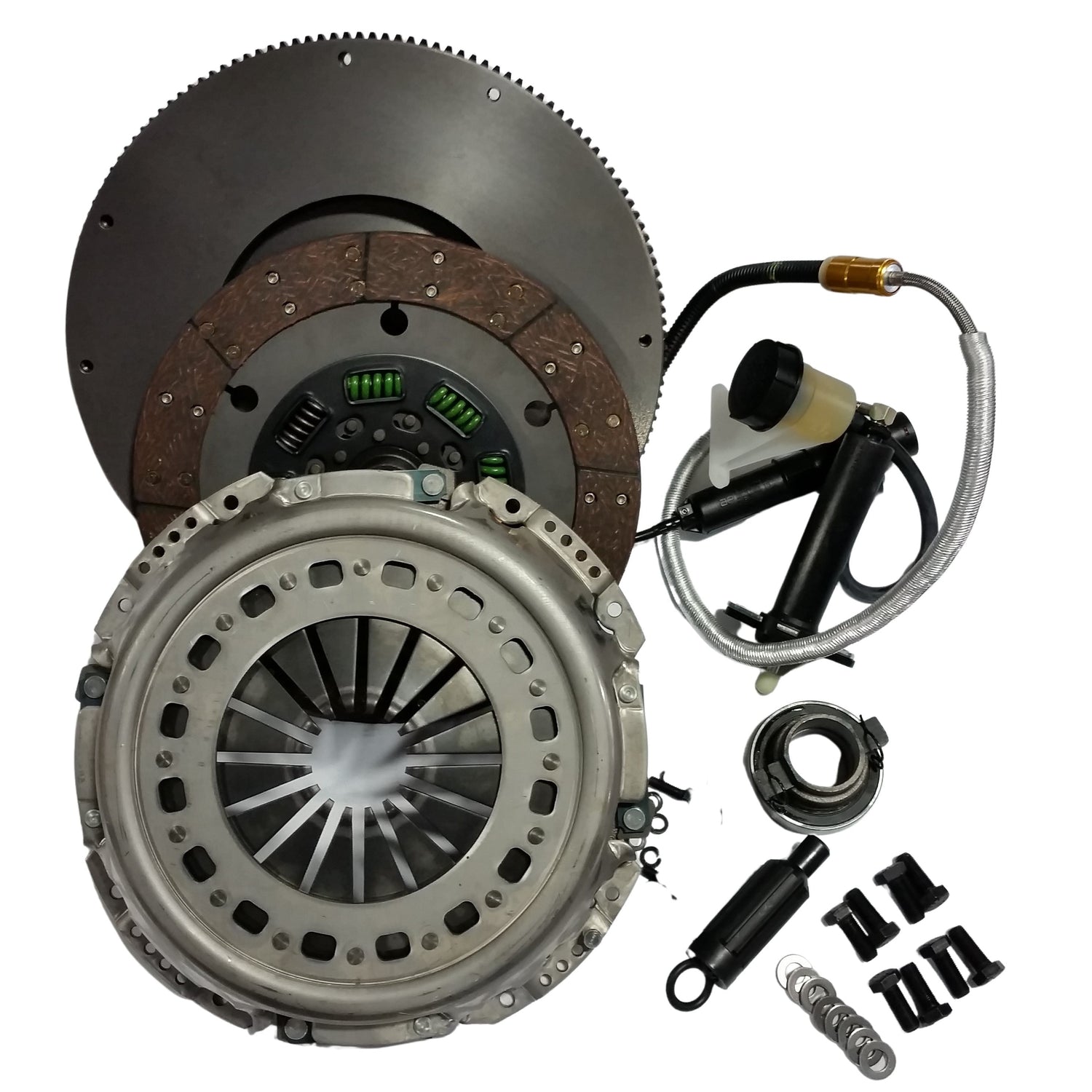 2006-2018 Cummins HD Organic/Organic Clutch Kit - 400HP/900ft-lb (NMU70G56-01)-Performance Clutches-Valair-Dirty Diesel Customs