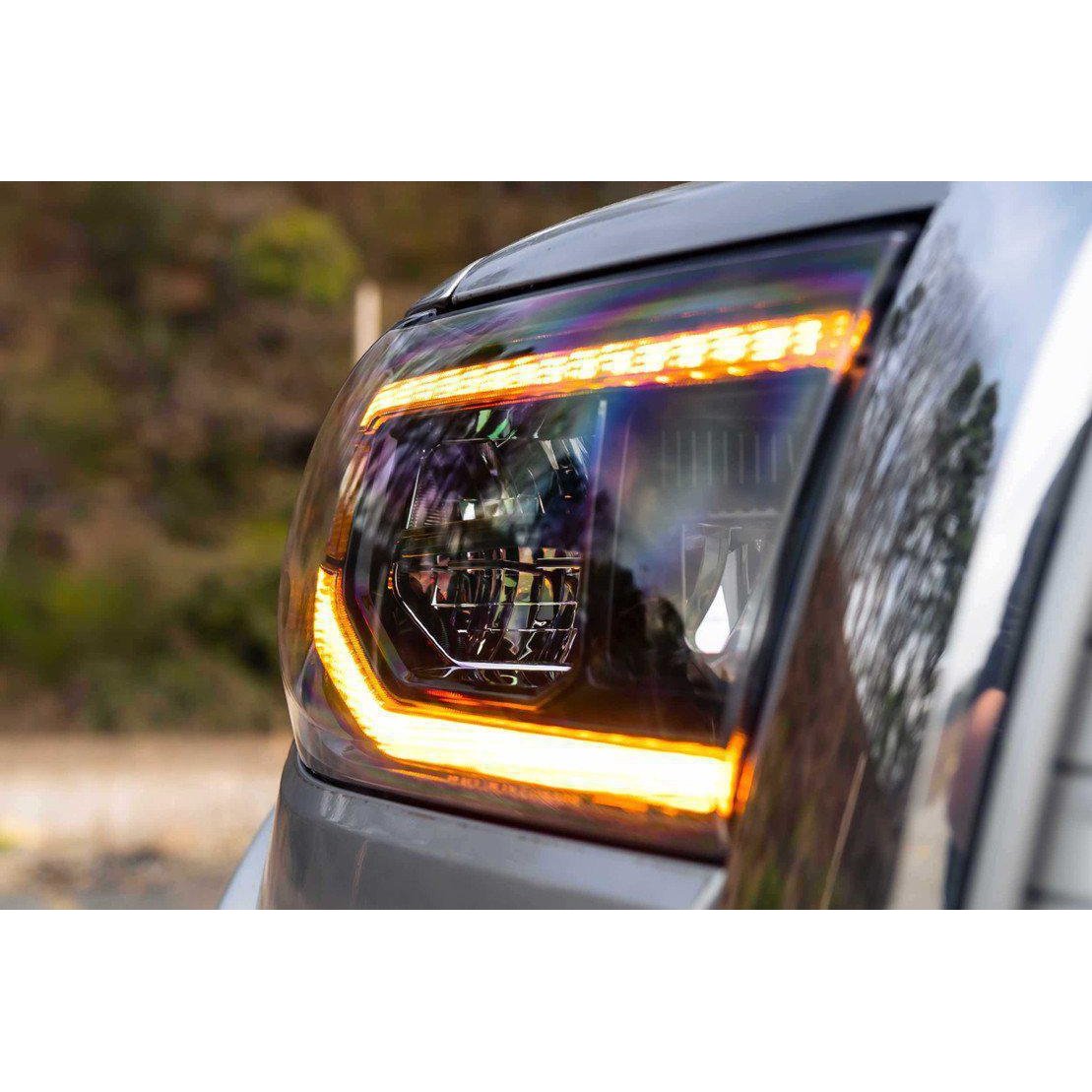 2007-2013 Toyota Tundra XB LED Amber Headlights (LF533-A-ASM)-Headlights-Morimoto-Dirty Diesel Customs