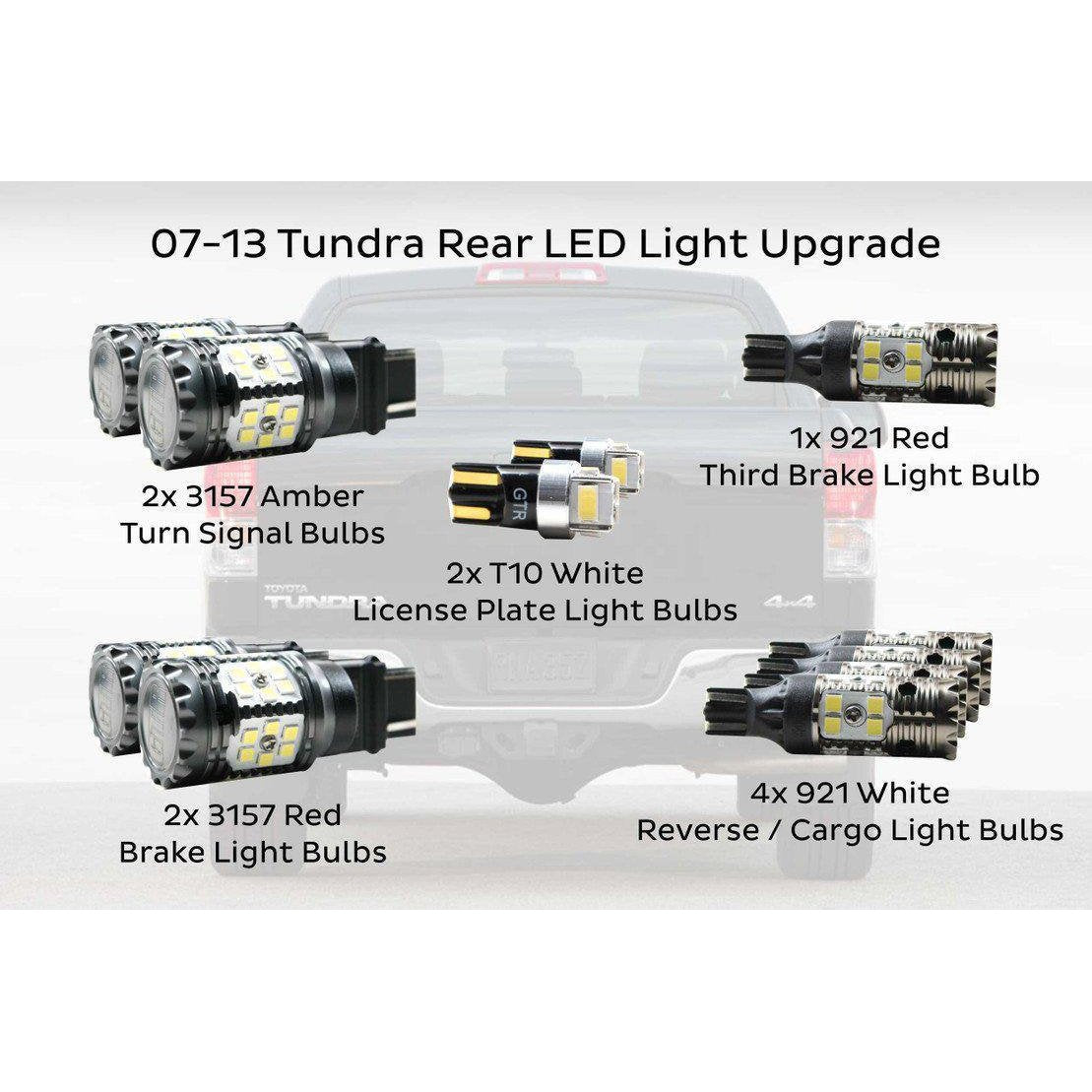 2007-2013 Toyota Tundra XB LED Amber Headlights (LF533-A-ASM)-Headlights-Morimoto-Dirty Diesel Customs