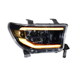 2007-2013 Toyota Tundra XB LED Amber Headlights (LF533-A-ASM)-Headlights-Morimoto-Dirty Diesel Customs