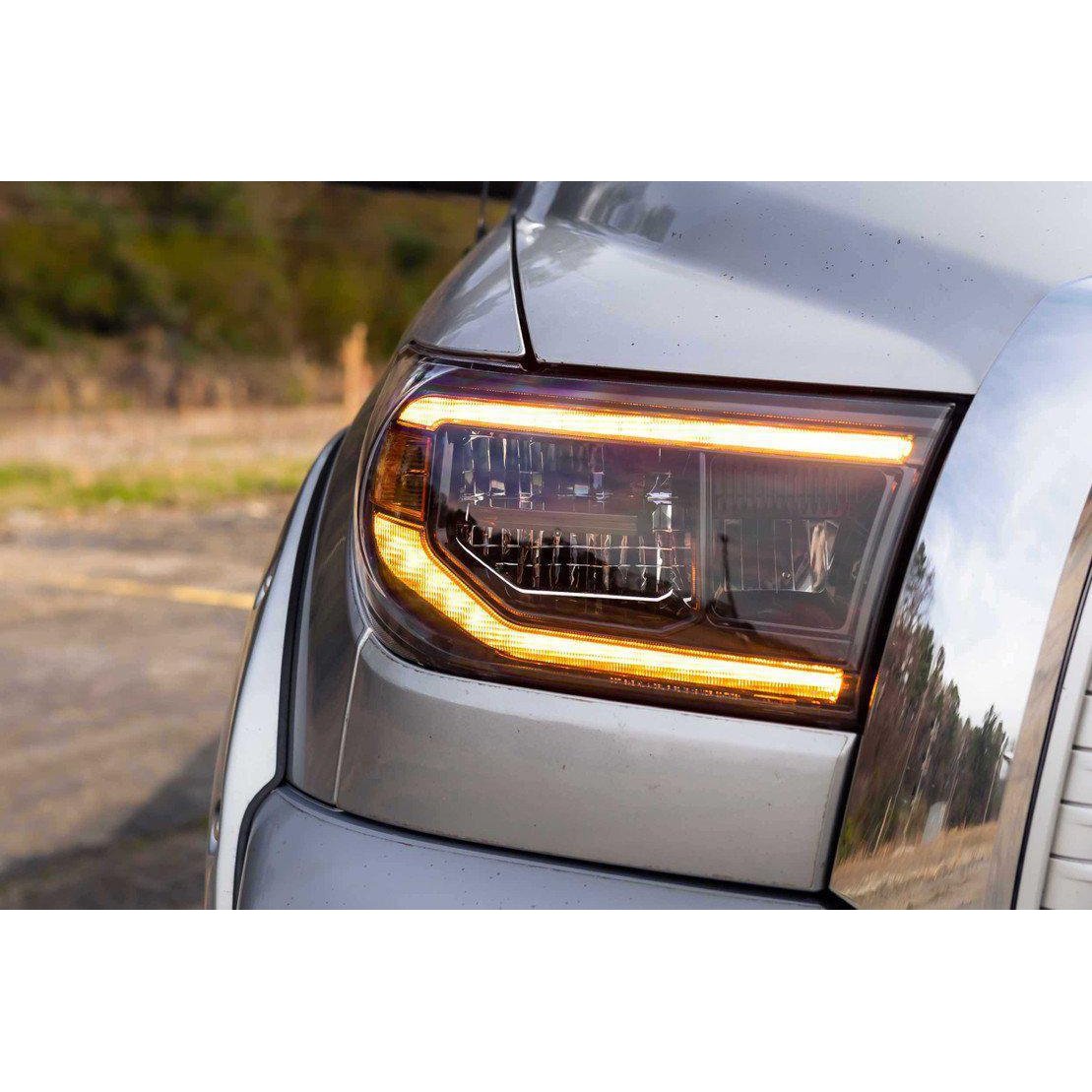 2007-2013 Toyota Tundra XB LED Amber Headlights (LF533-A-ASM)-Headlights-Morimoto-Dirty Diesel Customs