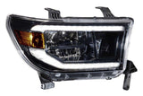2007-2013 Toyota Tundra XB LED Black Headlights (LF533-ASM)-Headlights-Morimoto-Dirty Diesel Customs