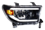 2007-2013 Toyota Tundra XB LED Black Headlights (LF533-ASM)-Headlights-Morimoto-Dirty Diesel Customs