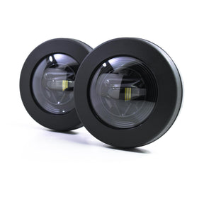 2007-2015 Duramax XB Black LED Fog Lights (LF380)-Fog Lights-Morimoto-LF380-Dirty Diesel Customs
