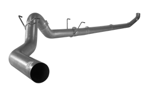 2007.5-2009 Cummins C&C 5" Turbo-Back Single Exhaust No Muffler (FLO 644)-Turbo Back Exhaust System-Flo-Pro-FLO-644-Dirty Diesel Customs