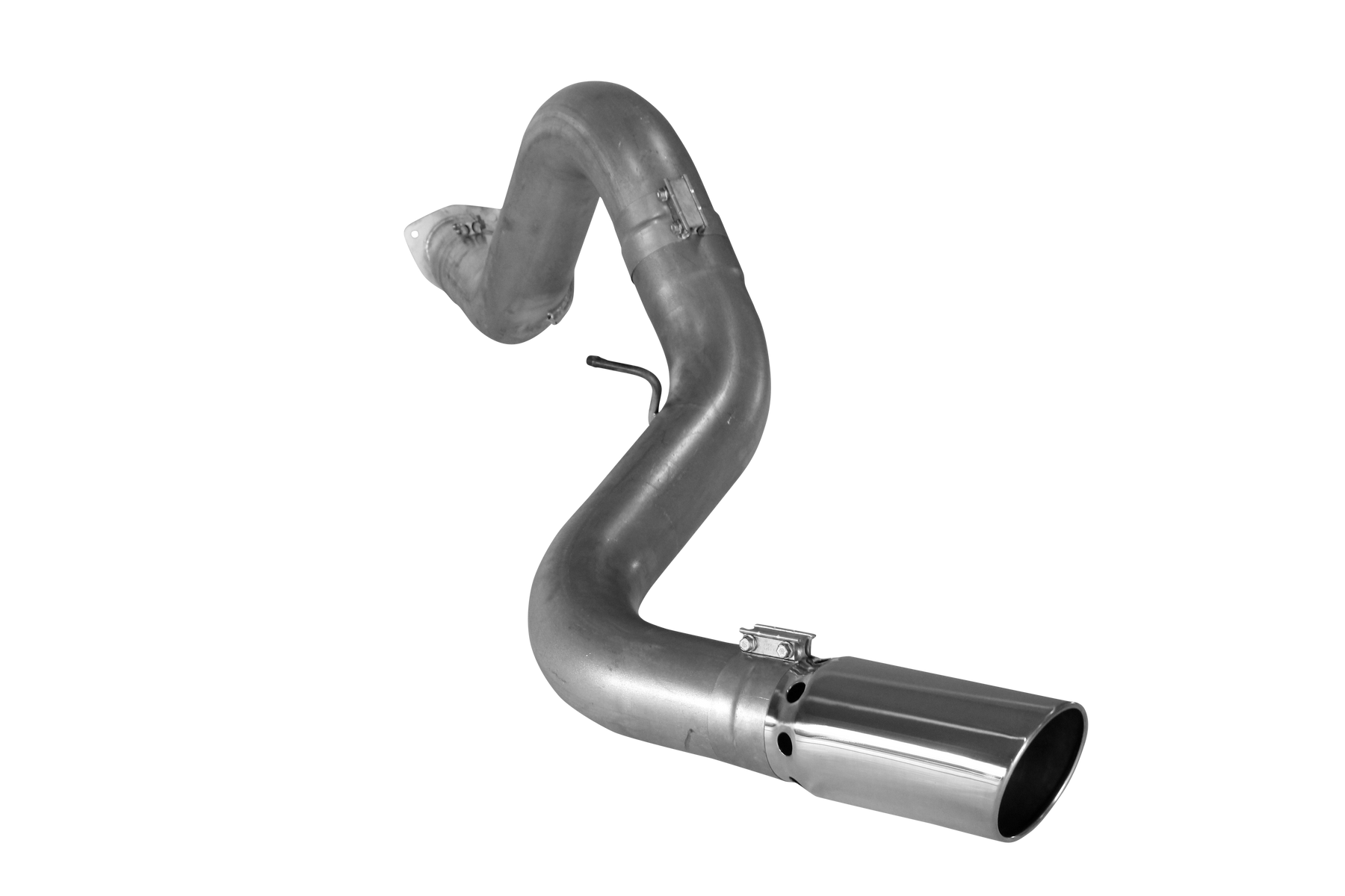 2007.5-2010 Duramax 5" DPF Back Exhaust System - No Muffler (FLO 628)-Filter Back Exhaust System-Flo-Pro-FLO-628-Dirty Diesel Customs