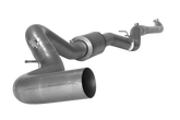 2007.5-2010 Duramax 5" Downpipe Back Exhaust System w/ Muffler (FLO 634)-Downpipe Back Exhaust System-Flo-Pro-FLO-634-Dirty Diesel Customs