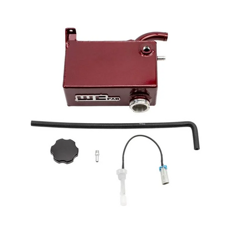 2007.5-2010 Duramax OEM Replacement Coolant Tank Kit (WCF100646)-Coolant Tanks-Wehrli Custom Fabrication-WCF100646-RED-Dirty Diesel Customs
