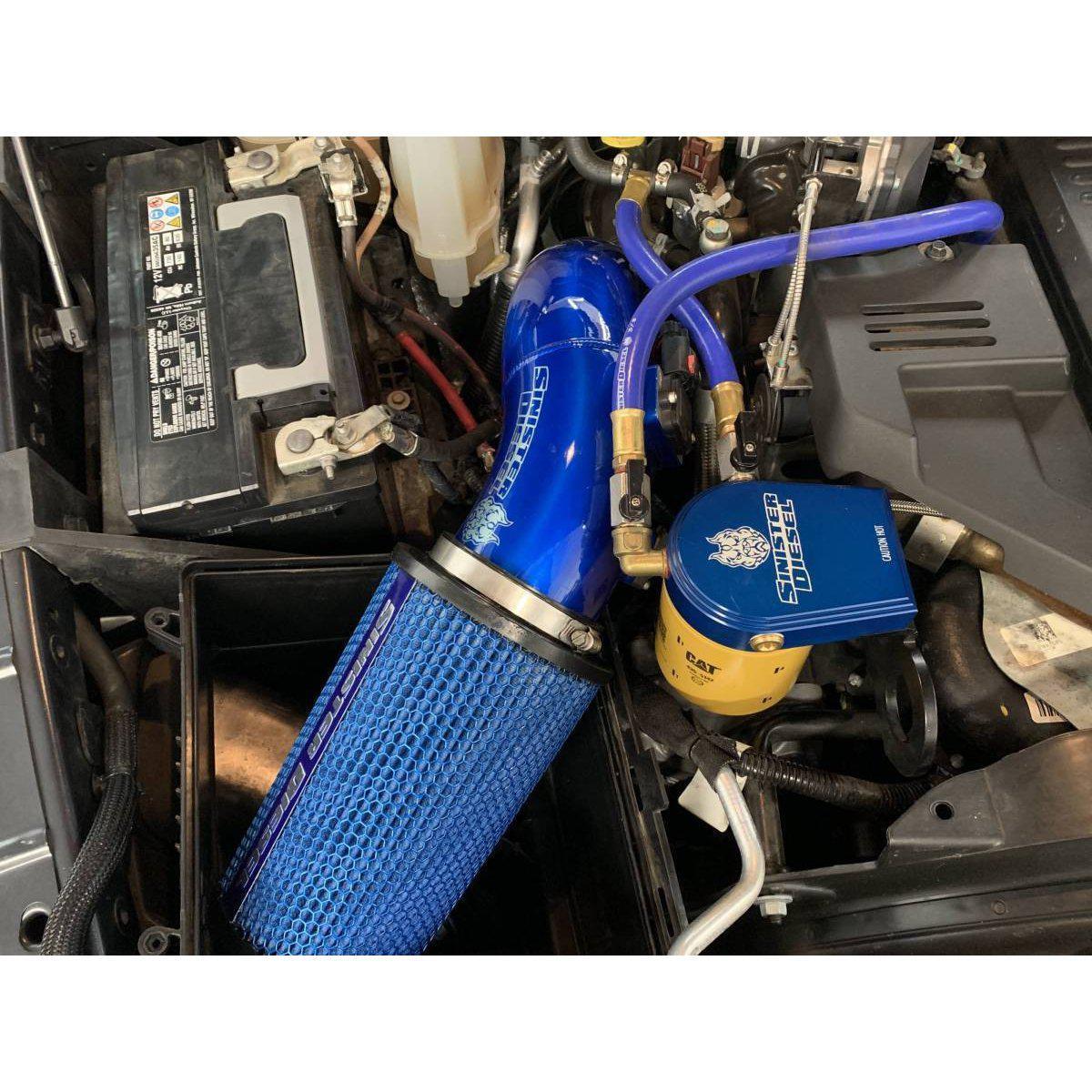 2007.5-2012 Cummins Cold Air Intake (SD-CAI-6.7C-07)-Intake Kit-Sinister-Dirty Diesel Customs