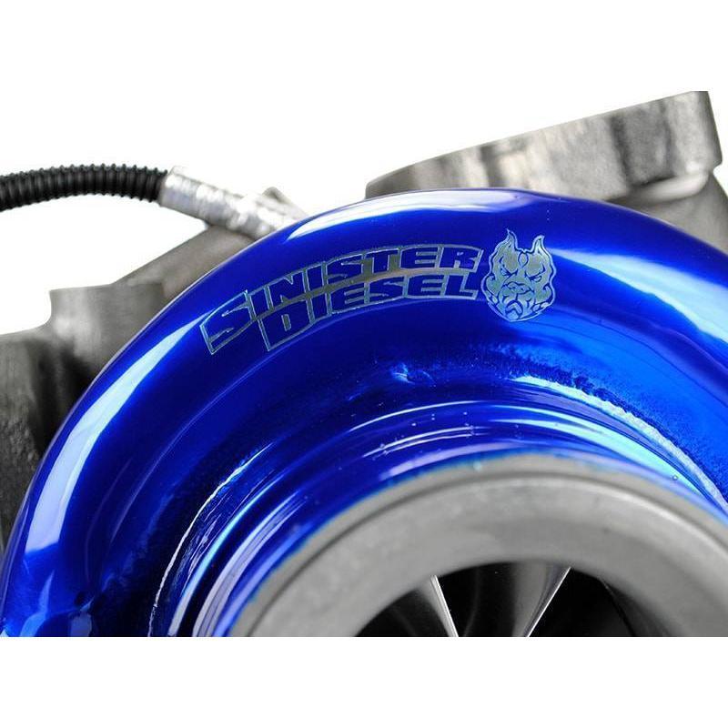 2007.5-2012 Cummins Pitbull Series 64.5mm Turbo (SD-PB-6.7C-TURBO)-Stock Turbocharger-Sinister-Dirty Diesel Customs