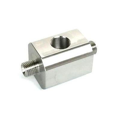 2007.5-2018 Cummins 6.7L Dual Pump Kit Junction Block w/ Rail Sensor Port (3.5mm ID) (FPE-34196)-Dual Pump Junction Block-Fleece Performance-Dirty Diesel Customs