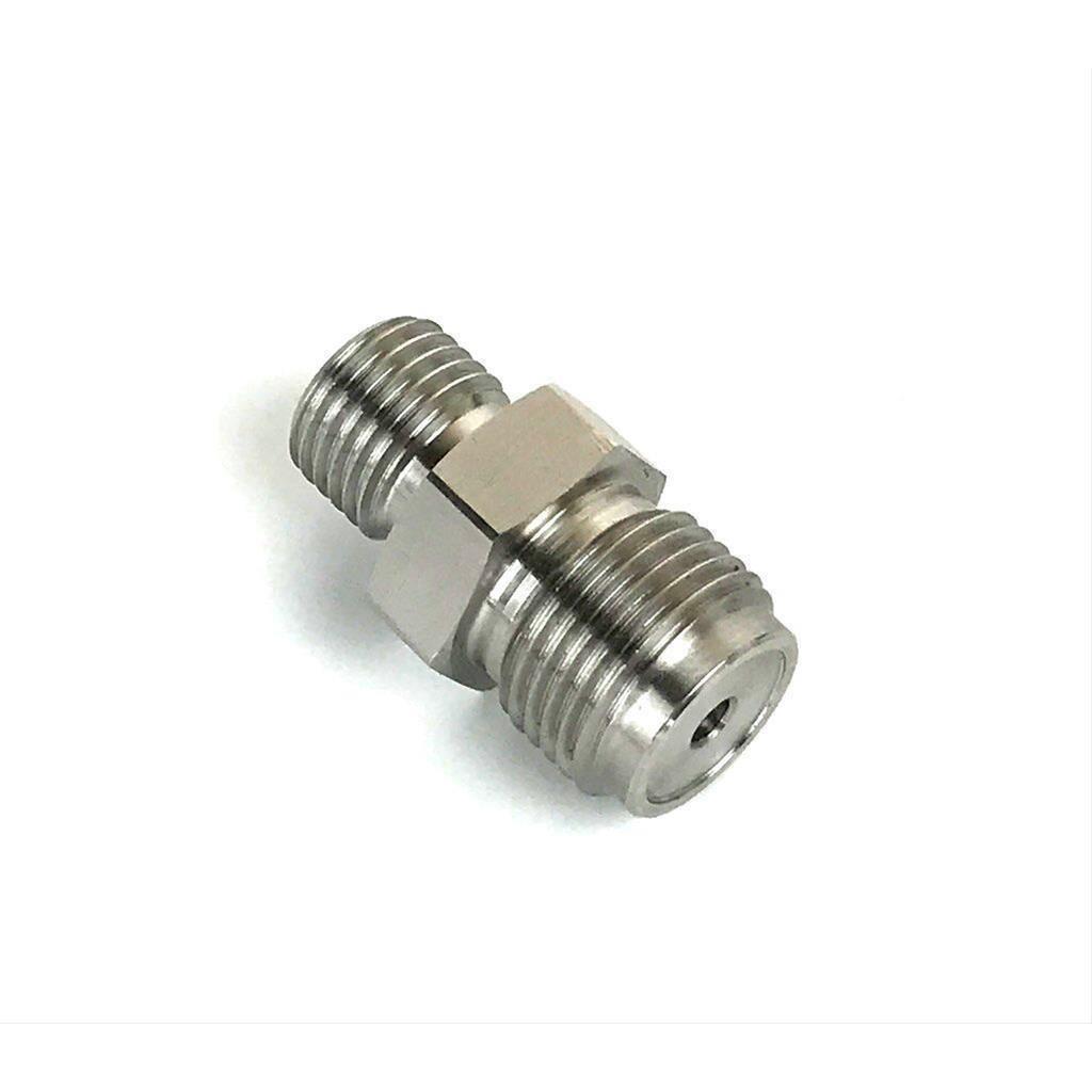 2007.5-2018 Cummins 6.7L Fuel Rail Fitting Adapter (14mmx1.5 to 18mmx1.5 - 3.5mm ID) (FPE-34197)-Fuel Rail Fitting Adapter-Fleece Performance-Dirty Diesel Customs