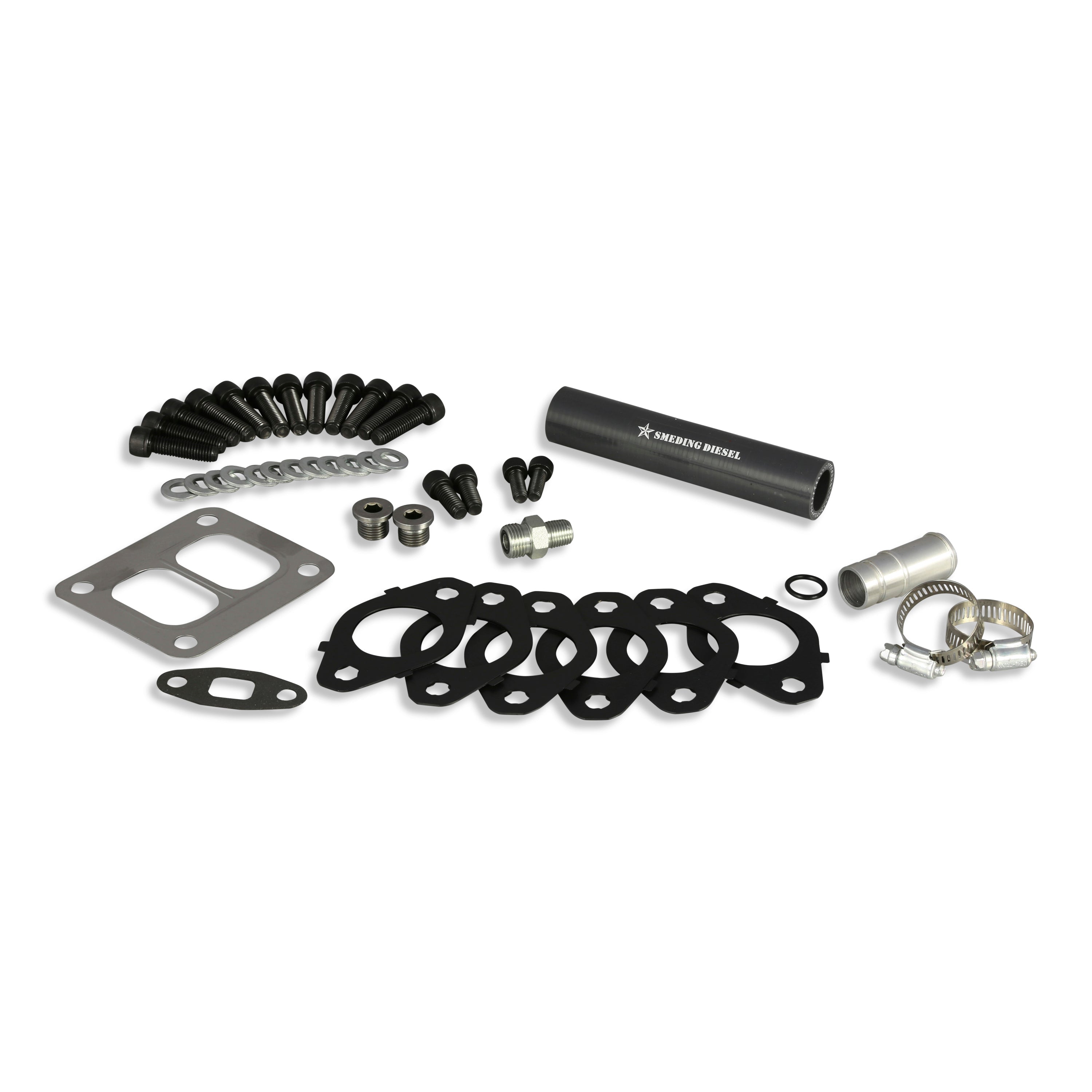 2007.5-2018 Cummins S300 T4 Turbo Kit w/ Manifold (C4G62STDCK)-Turbo Kit-Smeding Diesel LLC-Dirty Diesel Customs