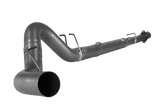 2008-2010 Powerstroke 5" Down Pipe Back Exhaust - No Muffler (FLO 633NB)-Downpipe Back Exhaust System-Flo-Pro-FLO-633NB-Dirty Diesel Customs