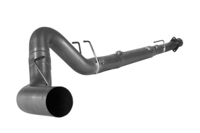 2008-2010 Powerstroke 5" Down Pipe Back Exhaust - No Muffler (FLO 633NB)-Downpipe Back Exhaust System-Flo-Pro-FLO-633NB-Dirty Diesel Customs