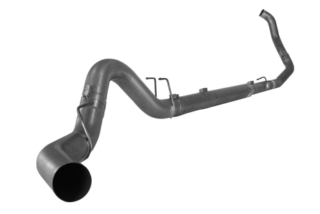 2008-2010 Powerstroke 5" Turbo Back Exhaust System - No Muffler (FLO 638NB)-Turbo Back Exhaust System-Flo-Pro-FLO-638NB-Dirty Diesel Customs