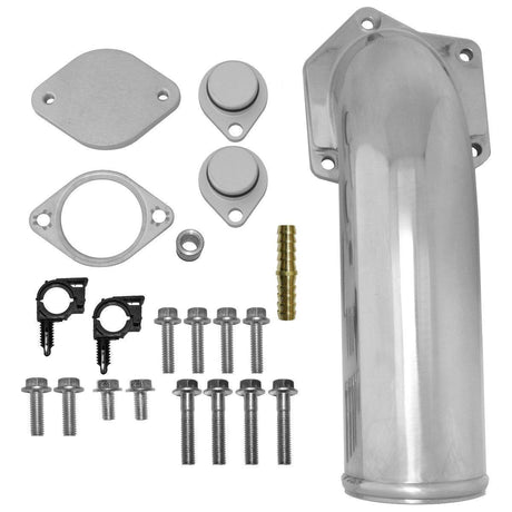 2008-2010 Powerstroke 6.4L EGR & Cooler Delete (FLO-EC64)-EGR Delete-Flo-Pro-FLO-EC64-Dirty Diesel Customs