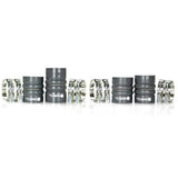 2008-2010 Powerstroke Hose & Clamp Kit (SD-BK-6.4)-Couplers & Accessories-Sinister-Dirty Diesel Customs