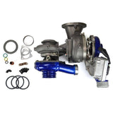 2008-2010 Powerstroke Pitbull Series 73mm/58.5mm Compound Turbochargers (SD-PB-6.4-TURBO)-Stock Turbocharger-Sinister-Dirty Diesel Customs