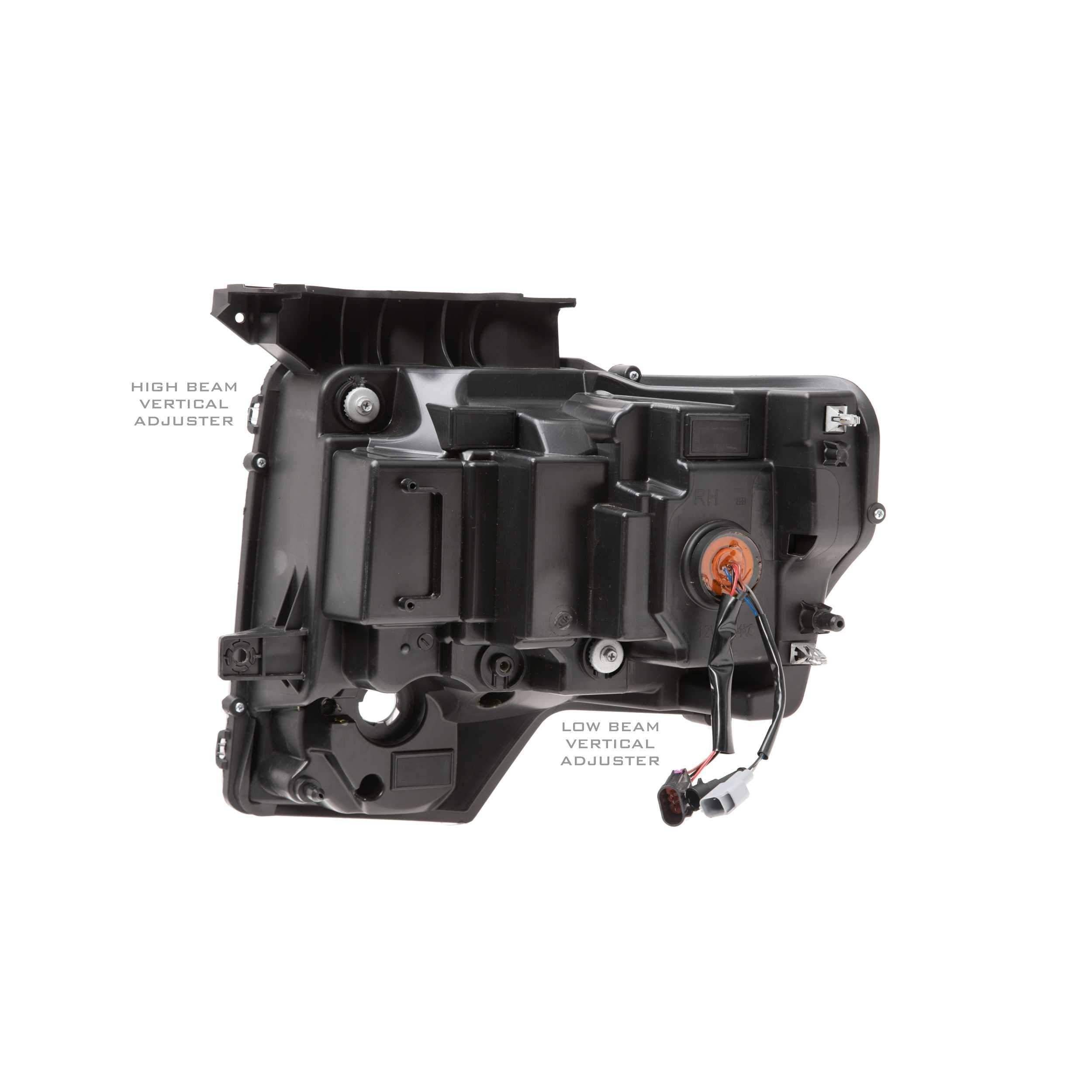 2009-2014 Ford F150 XB Hybrid LED Smoked Headlights (LF552)-Headlights-Morimoto-Dirty Diesel Customs