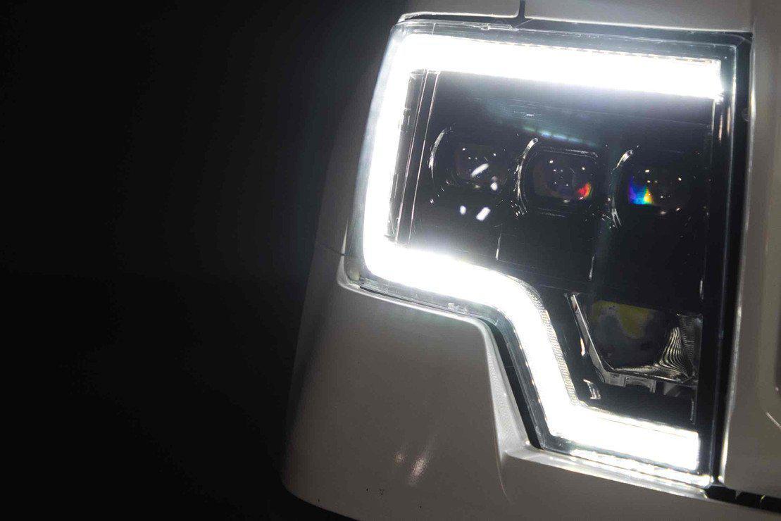 2009-2014 Ford F150 XB LED Black Headlights (LF506-ASM)-Headlights-Morimoto-Dirty Diesel Customs