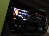 2009-2014 Ford F150 XB LED Black Headlights (LF506-ASM)-Headlights-Morimoto-Dirty Diesel Customs