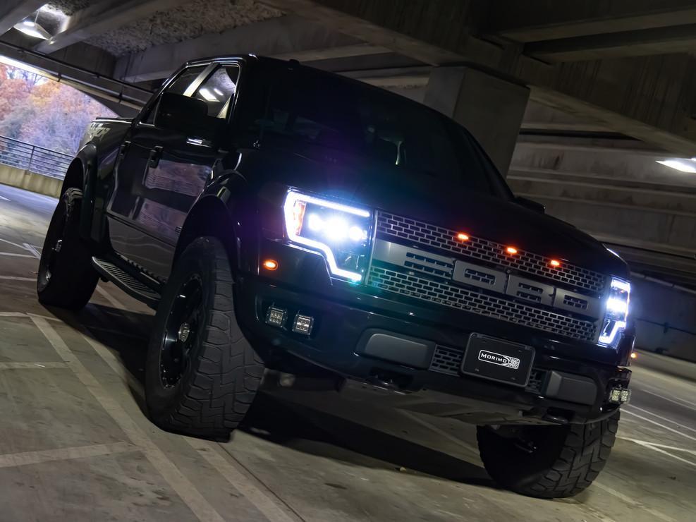 2009-2014 Ford F150 XB LED Black Headlights (LF506-ASM)-Headlights-Morimoto-Dirty Diesel Customs