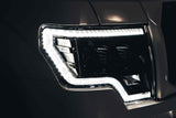 2009-2014 Ford F150 XB LED Black Headlights (LF506-ASM)-Headlights-Morimoto-Dirty Diesel Customs