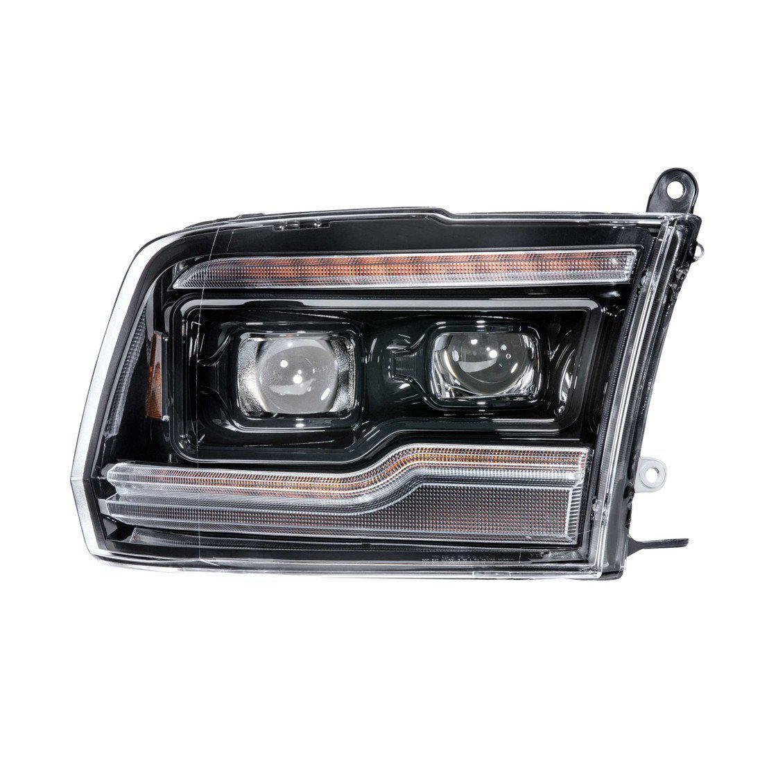2009-2018 Cummins XB LED Amber Headlights (LF520-A-ASM) – Dirty