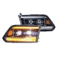 2009-2018 Cummins XB LED Amber Headlights (LF520-A-ASM)-Headlights-Morimoto-Dirty Diesel Customs