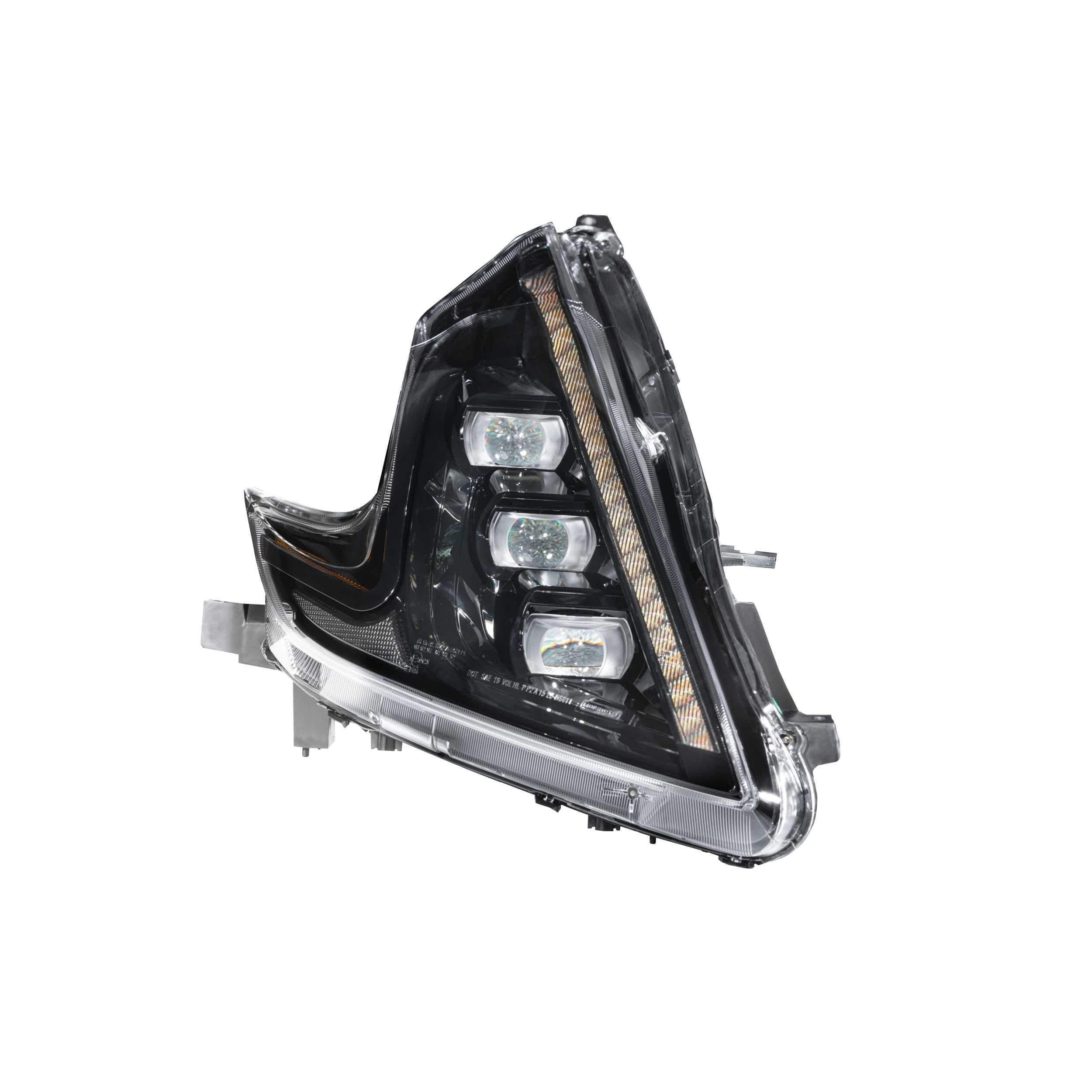2009-2020 Nissan 370Z XB LED LHD Black Headlights (LF474-ASM)-Headlights-Morimoto-Dirty Diesel Customs