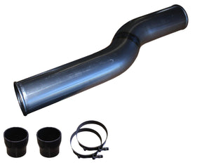 2010-2012 Cummins 3.5" Mega Passenger Side Intercooler Tube (PRC1012HP)-Intercooler Piping-Pusher-PRC1012HP_N-Dirty Diesel Customs