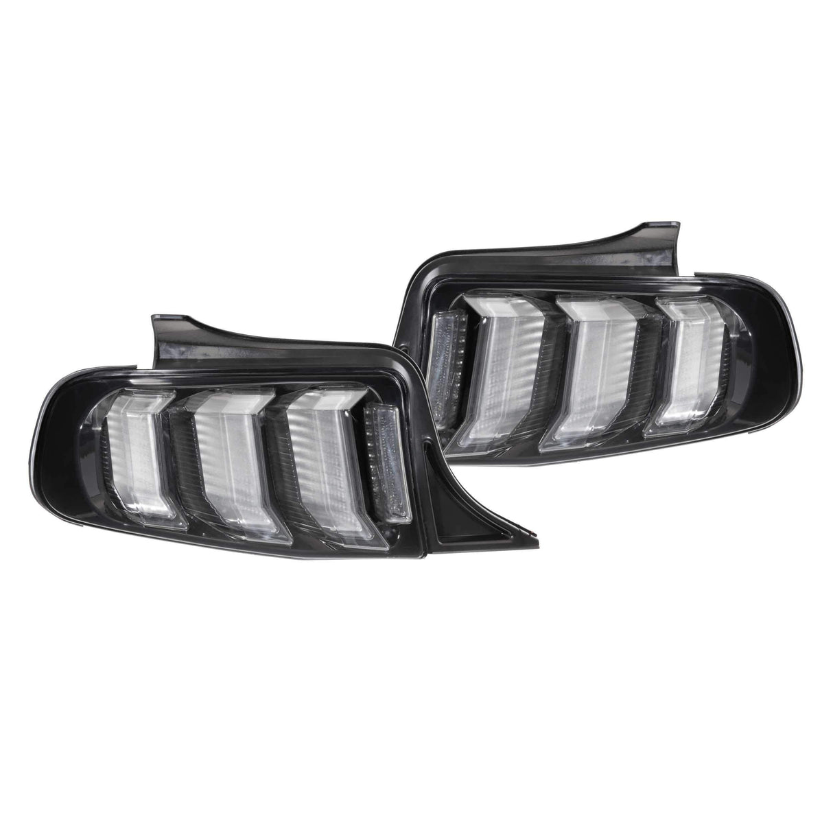 2010-2012 Ford Mustang XB LED Smoked Tail Lights (LF442.2)-Tail Lights-Morimoto-Dirty Diesel Customs