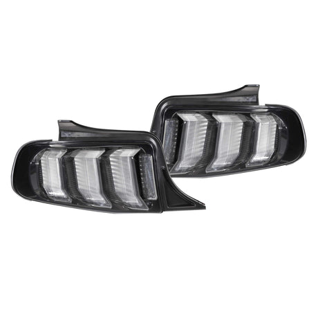 2010-2012 Ford Mustang XB LED Smoked Tail Lights (LF442.2)-Tail Lights-Morimoto-Dirty Diesel Customs