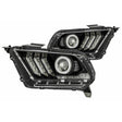 2010-2014 Ford Mustang Pro-Series Halogen Headlights (880110)-Headlights-AlphaRex-880110-Dirty Diesel Customs