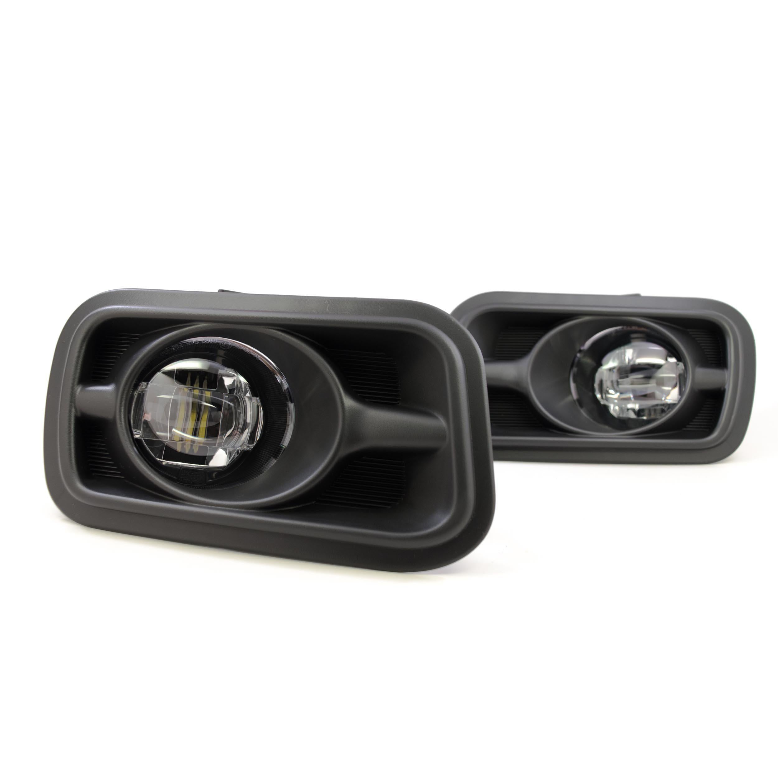 2010-2017 Cummins XB LED Black Fog Lights | DDC