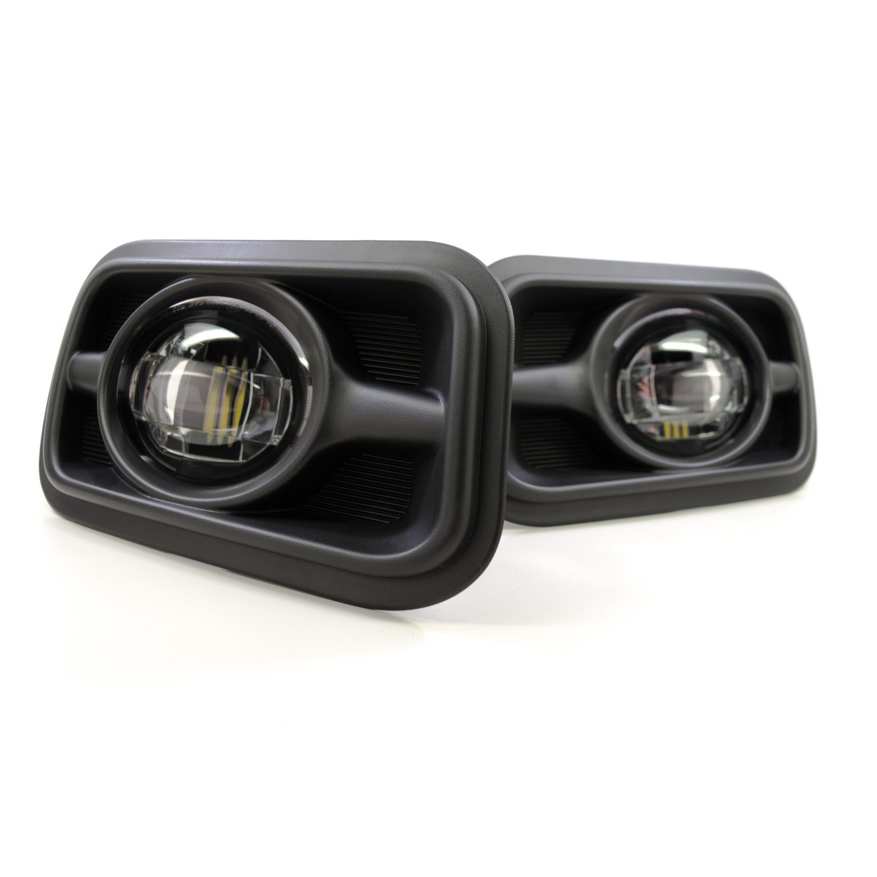 2010-2017 Cummins XB LED Black Fog Lights (LF290)-Fog Lights-Morimoto-LF290-Dirty Diesel Customs