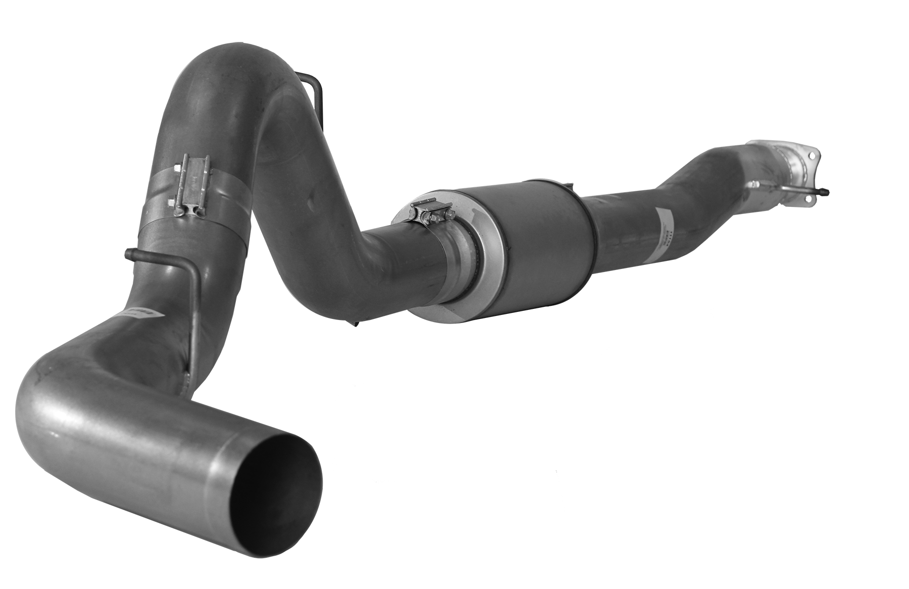 2011-2013 Duramax 5" Cat Back Exhaust w/ Muffler (FLO 660)-Cat Back Exhaust System-Flo-Pro-FLO-660-Dirty Diesel Customs