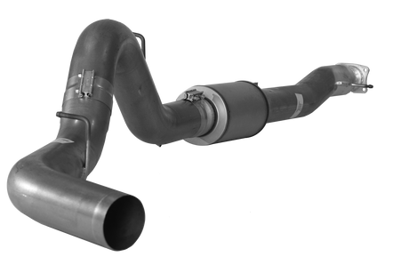 2011-2013 Duramax 5" Cat Back Exhaust w/ Muffler (FLO 660)-Cat Back Exhaust System-Flo-Pro-FLO-SS660-Dirty Diesel Customs
