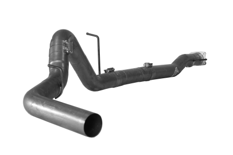 2011-2015 Duramax 4" Cat-Back Exhaust - No Muffler (FLO-861)-Cat Back Exhaust System-Flo-Pro-FLO-SS861-Dirty Diesel Customs