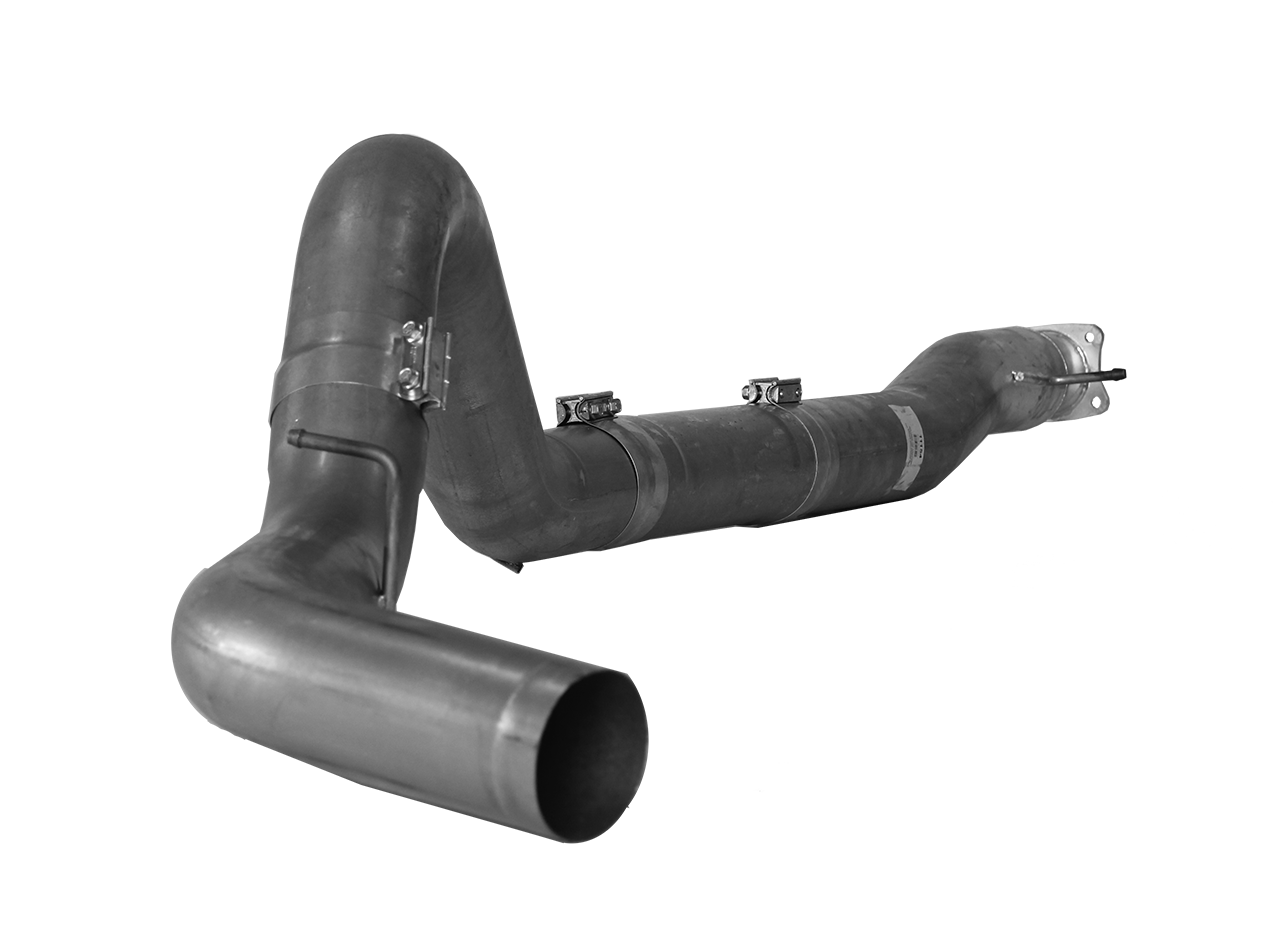 2011-2015 Duramax 5" Cat Back Race Exhaust - No Muffler (FLO 661)-Cat Back Exhaust System-Flo-Pro-FLO-661-Dirty Diesel Customs