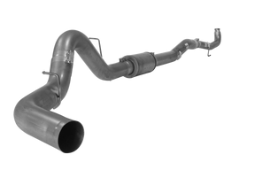 2011-2015 Duramax 5" Downpipe Back Exhaust w/ Muffler (FLO 664)-Downpipe Back Exhaust System-Flo-Pro-FLO-664-Dirty Diesel Customs