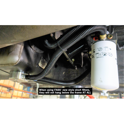 2011-2016 Duramax Fass Fuel System Relocation Bracket (WCF100269)-Fuel Pump Relocation Kit-Wehrli Custom Fabrication-WCF100269-Dirty Diesel Customs
