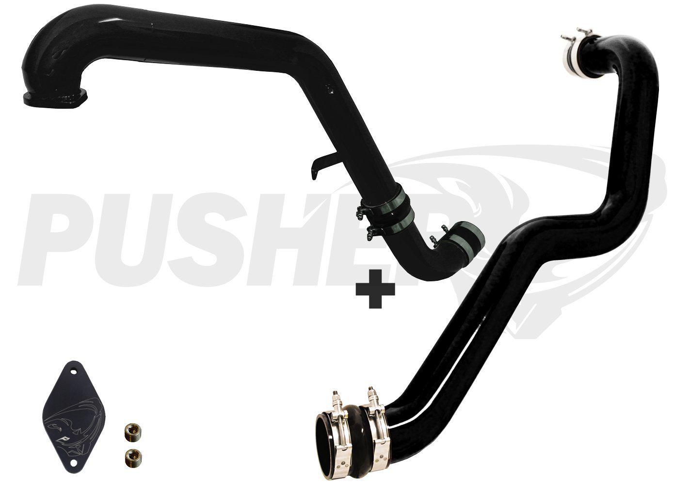2011-2016 Duramax HD Charge Tube Package (PGD1116KT)-Intercooler Piping-Pusher-PGD1116KT_K-Dirty Diesel Customs