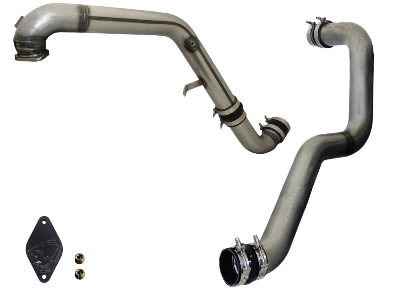 2011-2016 Duramax HD Charge Tube Package (PGD1116KT)-Intercooler Piping-Pusher-PGD1116KT_N-Dirty Diesel Customs