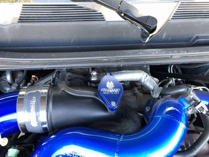 2011-2016 Duramax Intake Resonator Cover Plate (SDG-RSNTRD-LML)-Resonator Delete-Sinister-Dirty Diesel Customs