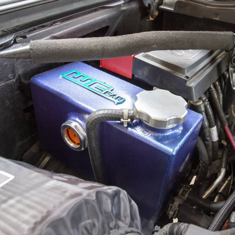 2011-2016 Duramax OEM Placement Coolant Tank (WCF100647)-Coolant Tanks-Wehrli Custom Fabrication-Dirty Diesel Customs